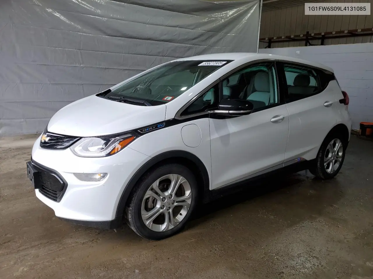 2020 Chevrolet Bolt Ev Lt VIN: 1G1FW6S09L4131085 Lot: 55627305