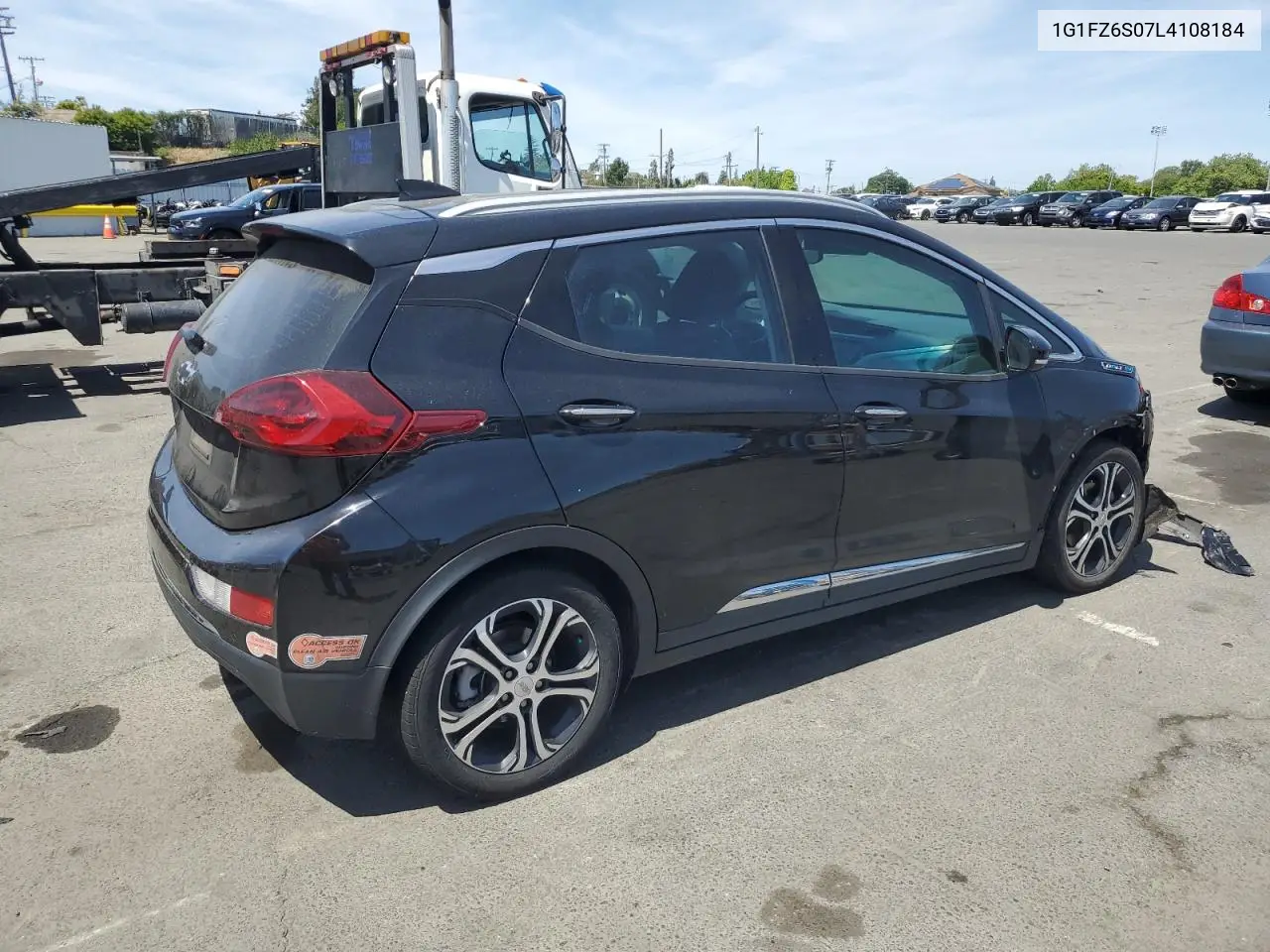 2020 Chevrolet Bolt Ev Premier VIN: 1G1FZ6S07L4108184 Lot: 55855655