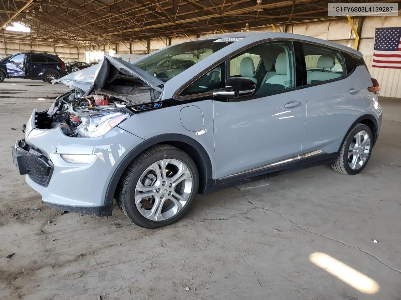 2020 Chevrolet Bolt Ev Lt VIN: 1G1FY6S03L4139287 Lot: 55865285
