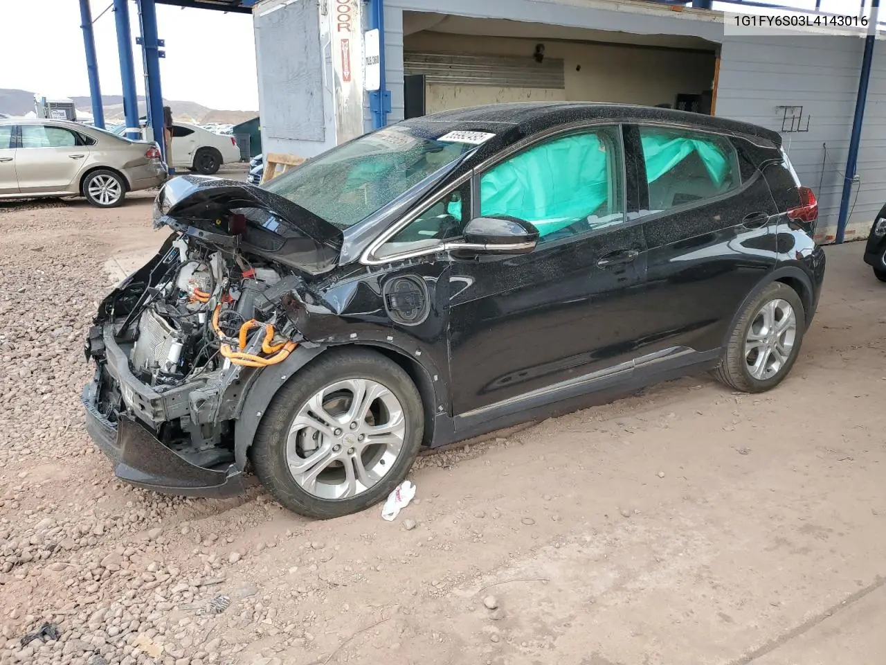 2020 Chevrolet Bolt Ev Lt VIN: 1G1FY6S03L4143016 Lot: 55992495