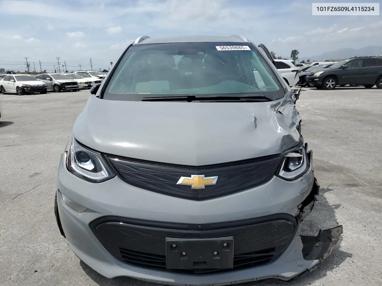 2020 Chevrolet Bolt Ev Premier VIN: 1G1FZ6S09L4115234 Lot: 56539885