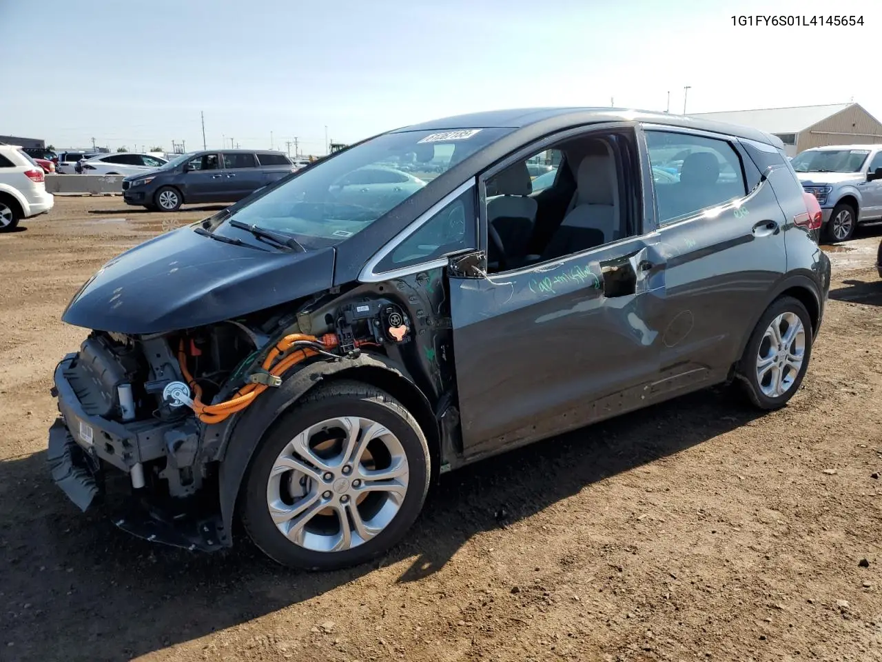 2020 Chevrolet Bolt Ev Lt VIN: 1G1FY6S01L4145654 Lot: 61267185