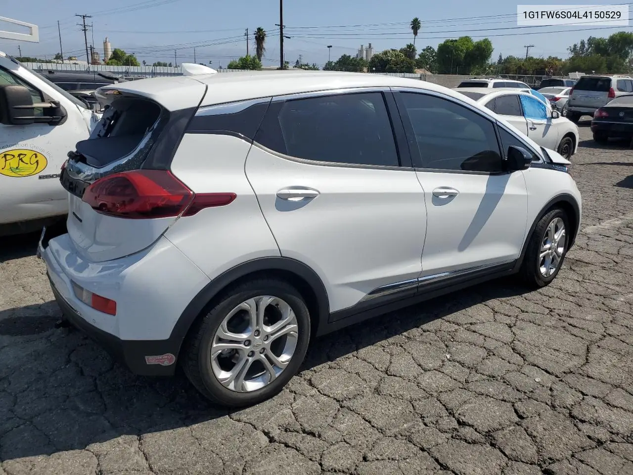 2020 Chevrolet Bolt Ev Lt VIN: 1G1FW6S04L4150529 Lot: 61823305