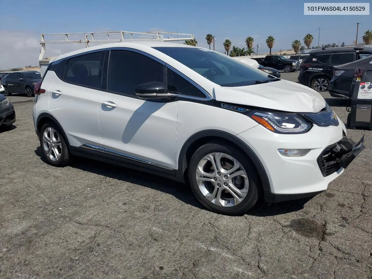 2020 Chevrolet Bolt Ev Lt VIN: 1G1FW6S04L4150529 Lot: 61823305