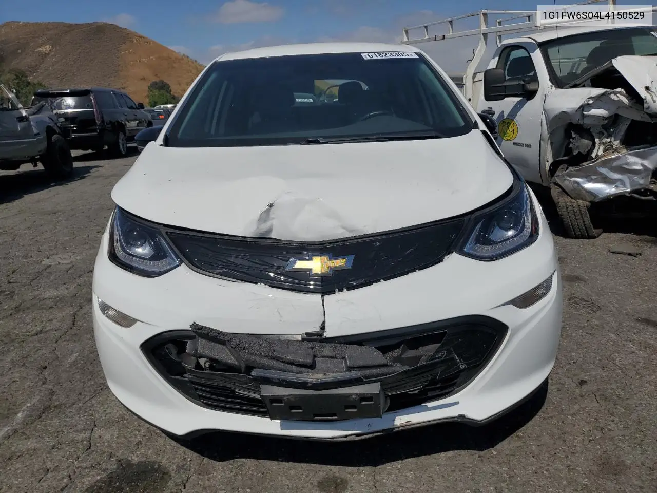 2020 Chevrolet Bolt Ev Lt VIN: 1G1FW6S04L4150529 Lot: 61823305