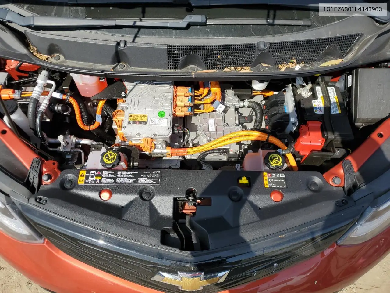 2020 Chevrolet Bolt Ev Premier VIN: 1G1FZ6S01L4143903 Lot: 62320845