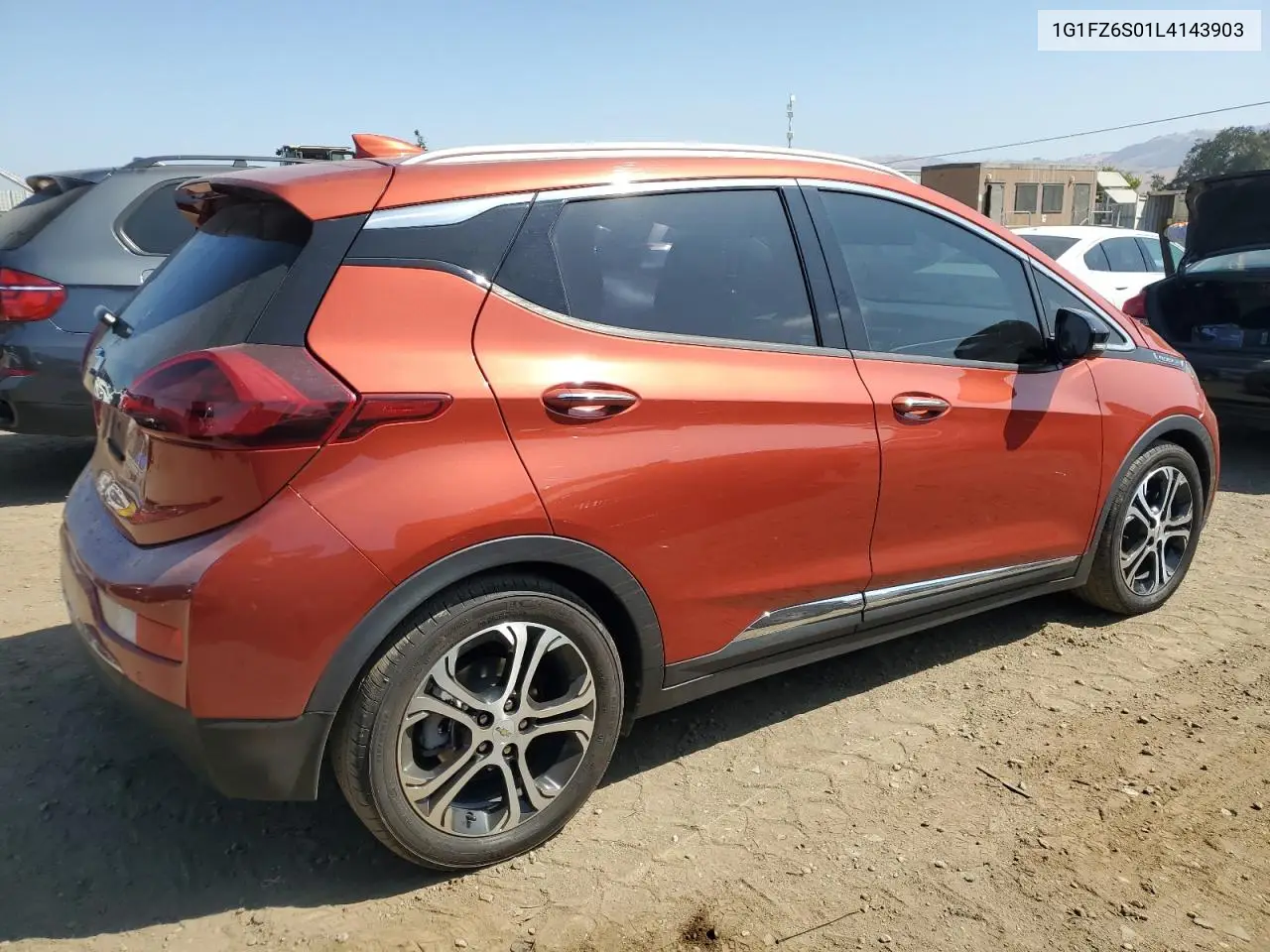 2020 Chevrolet Bolt Ev Premier VIN: 1G1FZ6S01L4143903 Lot: 62320845