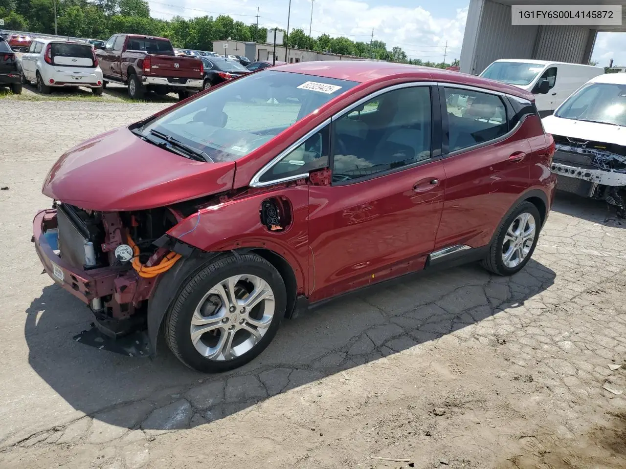 2020 Chevrolet Bolt Ev Lt VIN: 1G1FY6S00L4145872 Lot: 62329425