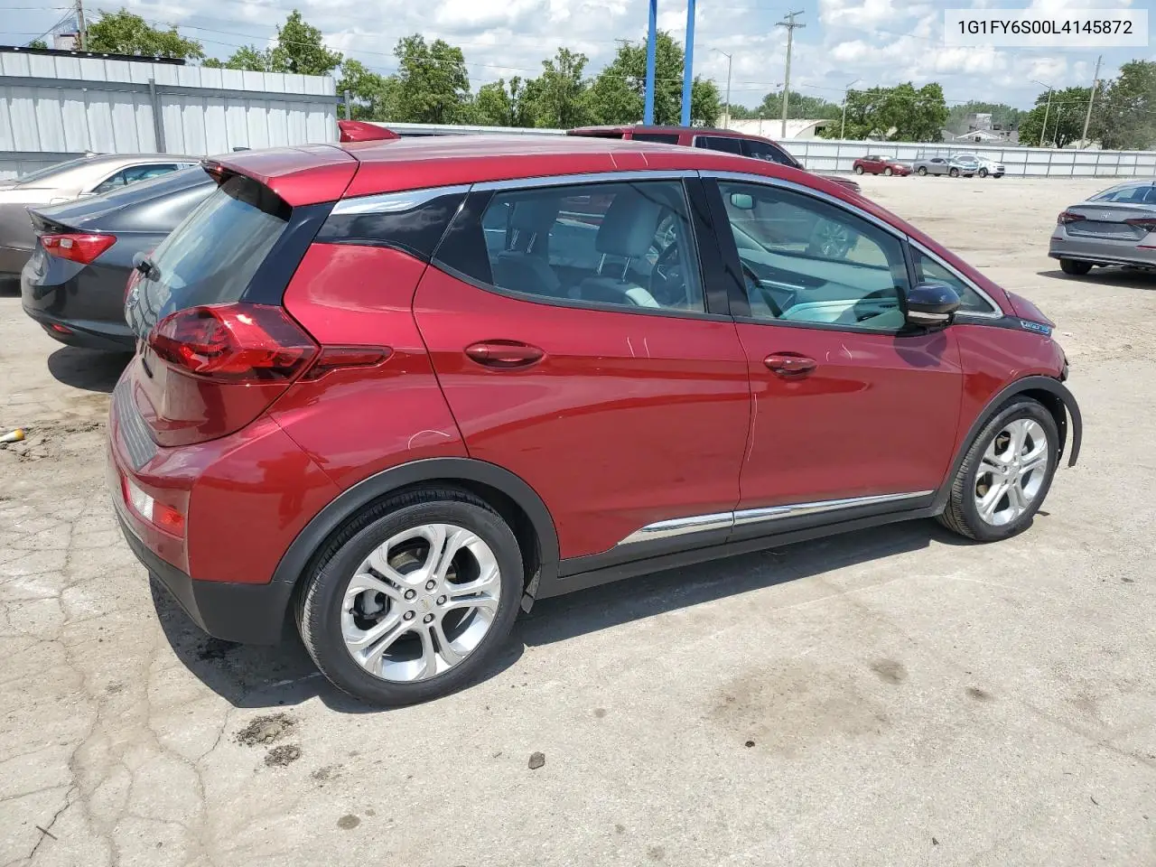 2020 Chevrolet Bolt Ev Lt VIN: 1G1FY6S00L4145872 Lot: 62329425