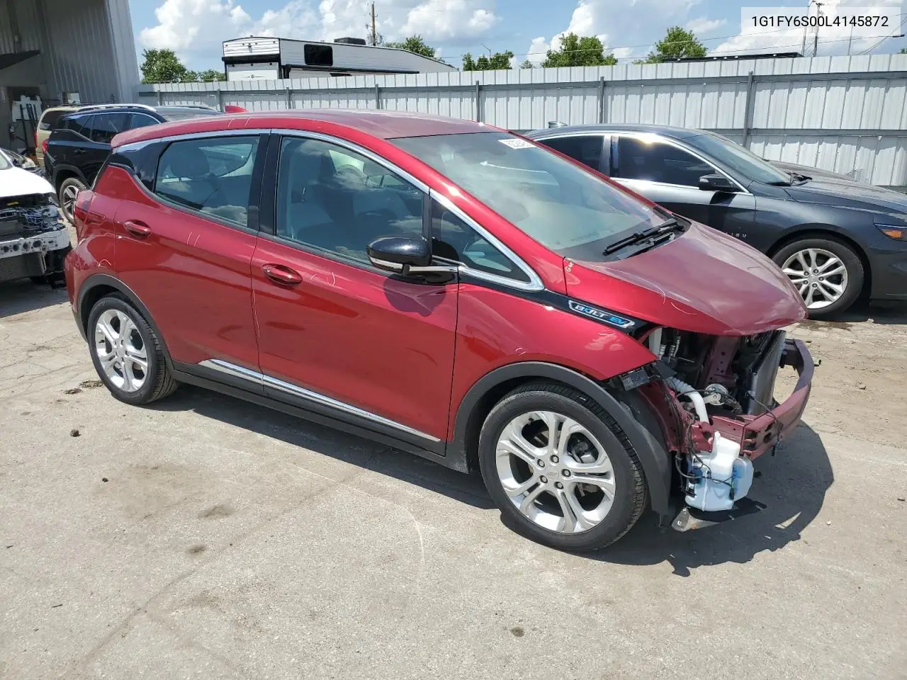 2020 Chevrolet Bolt Ev Lt VIN: 1G1FY6S00L4145872 Lot: 62329425