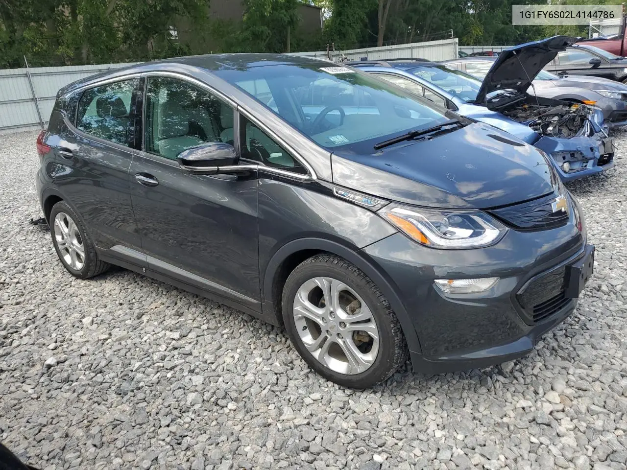 2020 Chevrolet Bolt Ev Lt VIN: 1G1FY6S02L4144786 Lot: 62980655