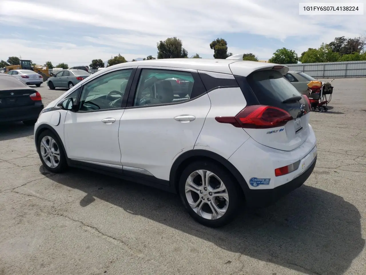 2020 Chevrolet Bolt Ev Lt VIN: 1G1FY6S07L4138224 Lot: 63663505