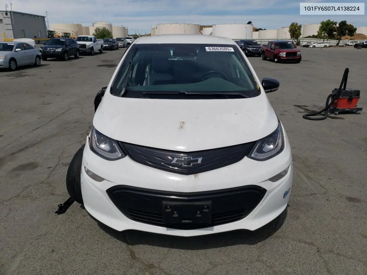2020 Chevrolet Bolt Ev Lt VIN: 1G1FY6S07L4138224 Lot: 63663505
