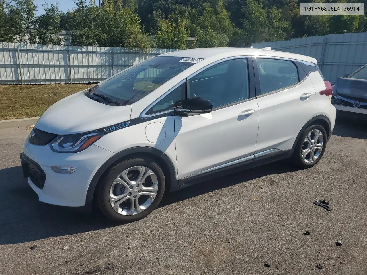 2020 Chevrolet Bolt Ev Lt VIN: 1G1FY6S06L4135914 Lot: 69975874