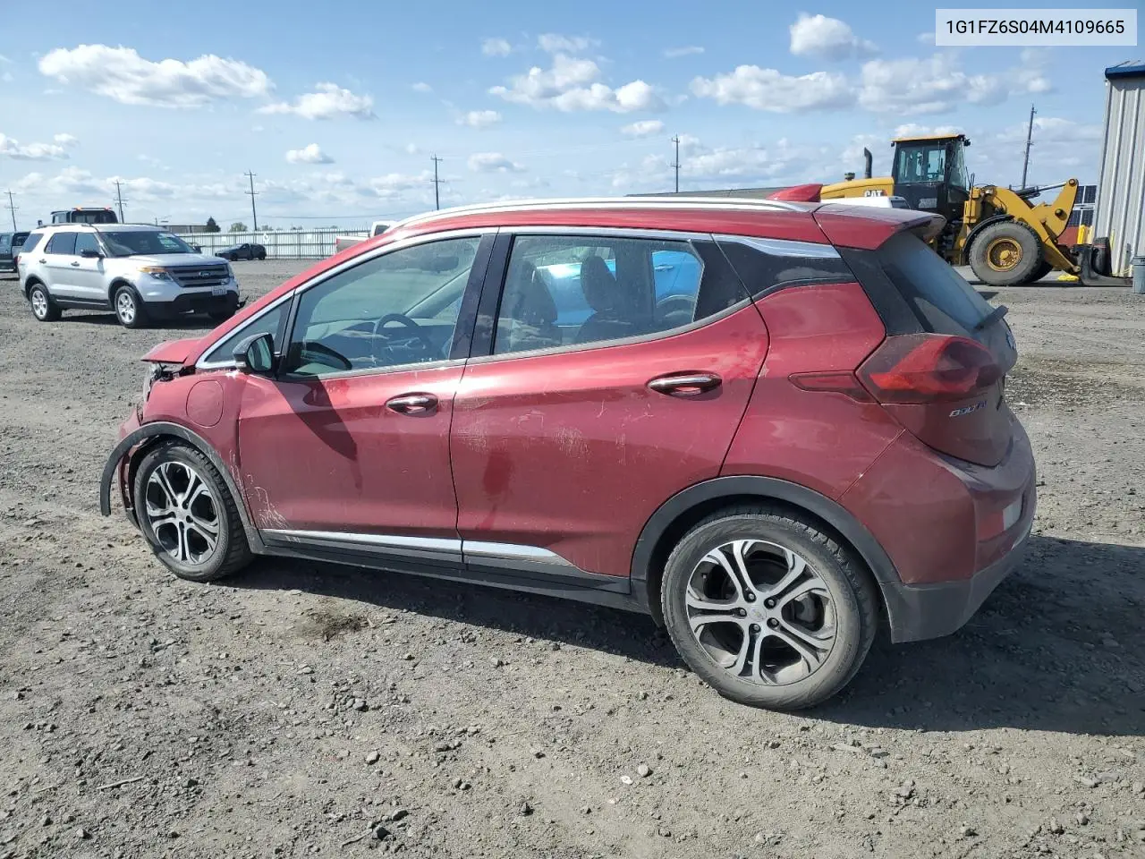 2021 Chevrolet Bolt Ev Premier VIN: 1G1FZ6S04M4109665 Lot: 55097325
