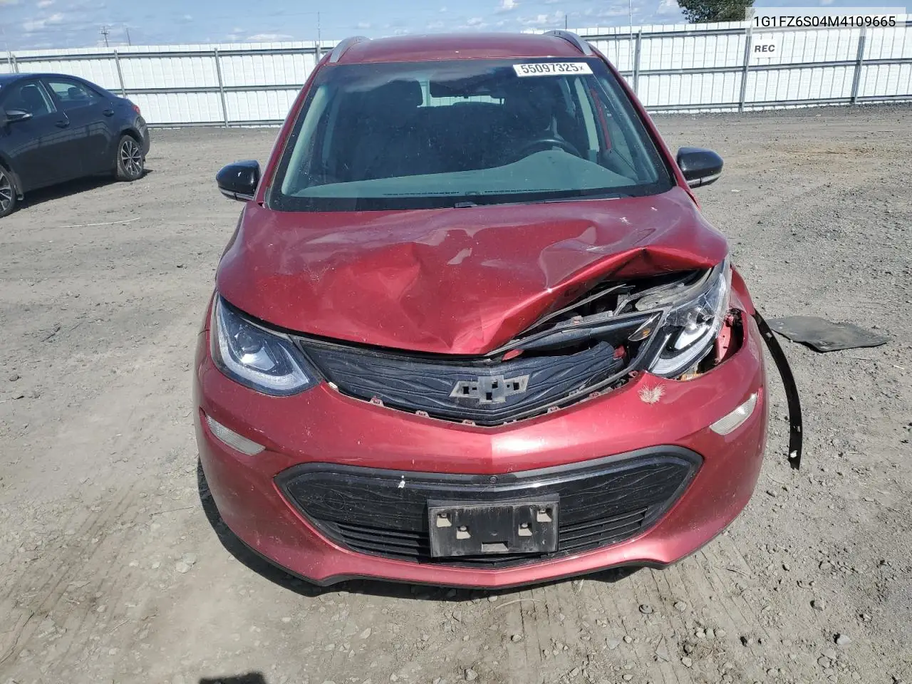 2021 Chevrolet Bolt Ev Premier VIN: 1G1FZ6S04M4109665 Lot: 55097325