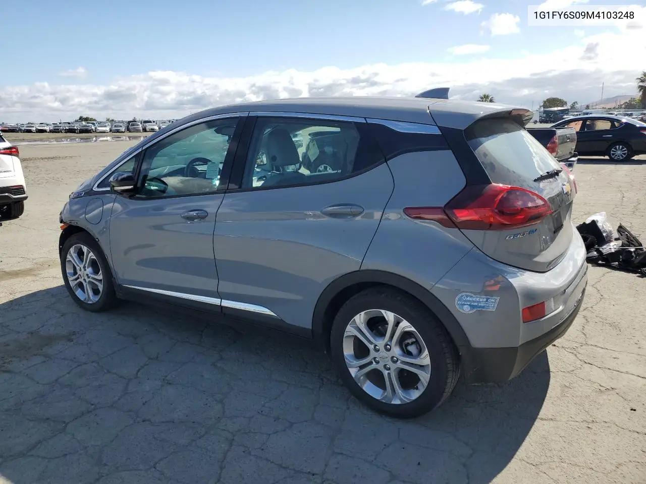 2021 Chevrolet Bolt Ev Lt VIN: 1G1FY6S09M4103248 Lot: 56742305