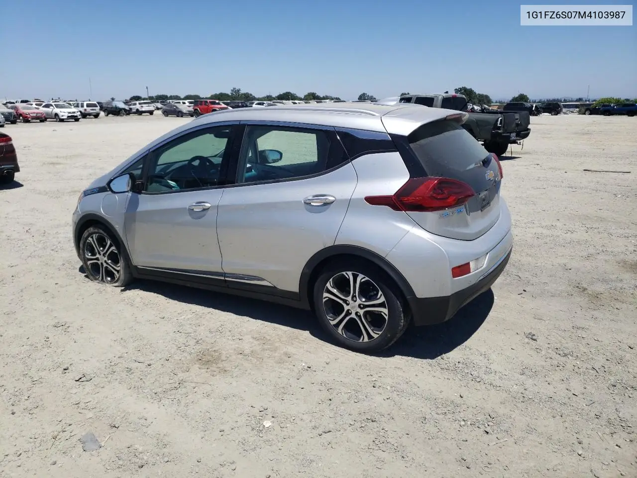 2021 Chevrolet Bolt Ev Premier VIN: 1G1FZ6S07M4103987 Lot: 61461585