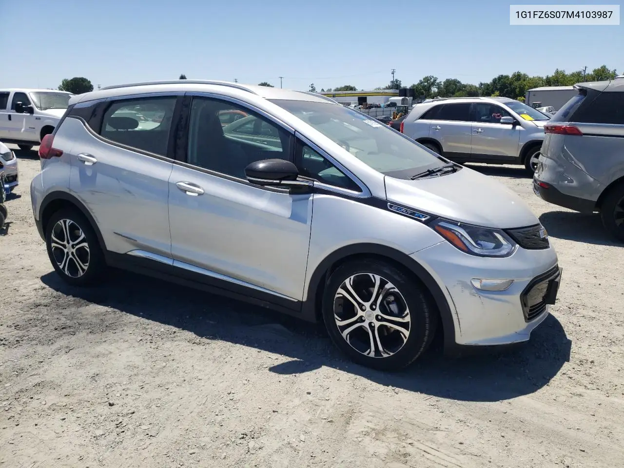 2021 Chevrolet Bolt Ev Premier VIN: 1G1FZ6S07M4103987 Lot: 61461585