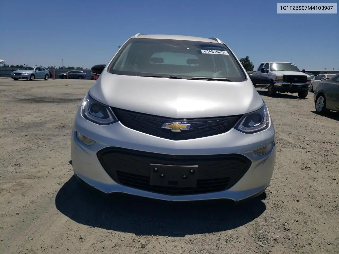 2021 Chevrolet Bolt Ev Premier VIN: 1G1FZ6S07M4103987 Lot: 61461585