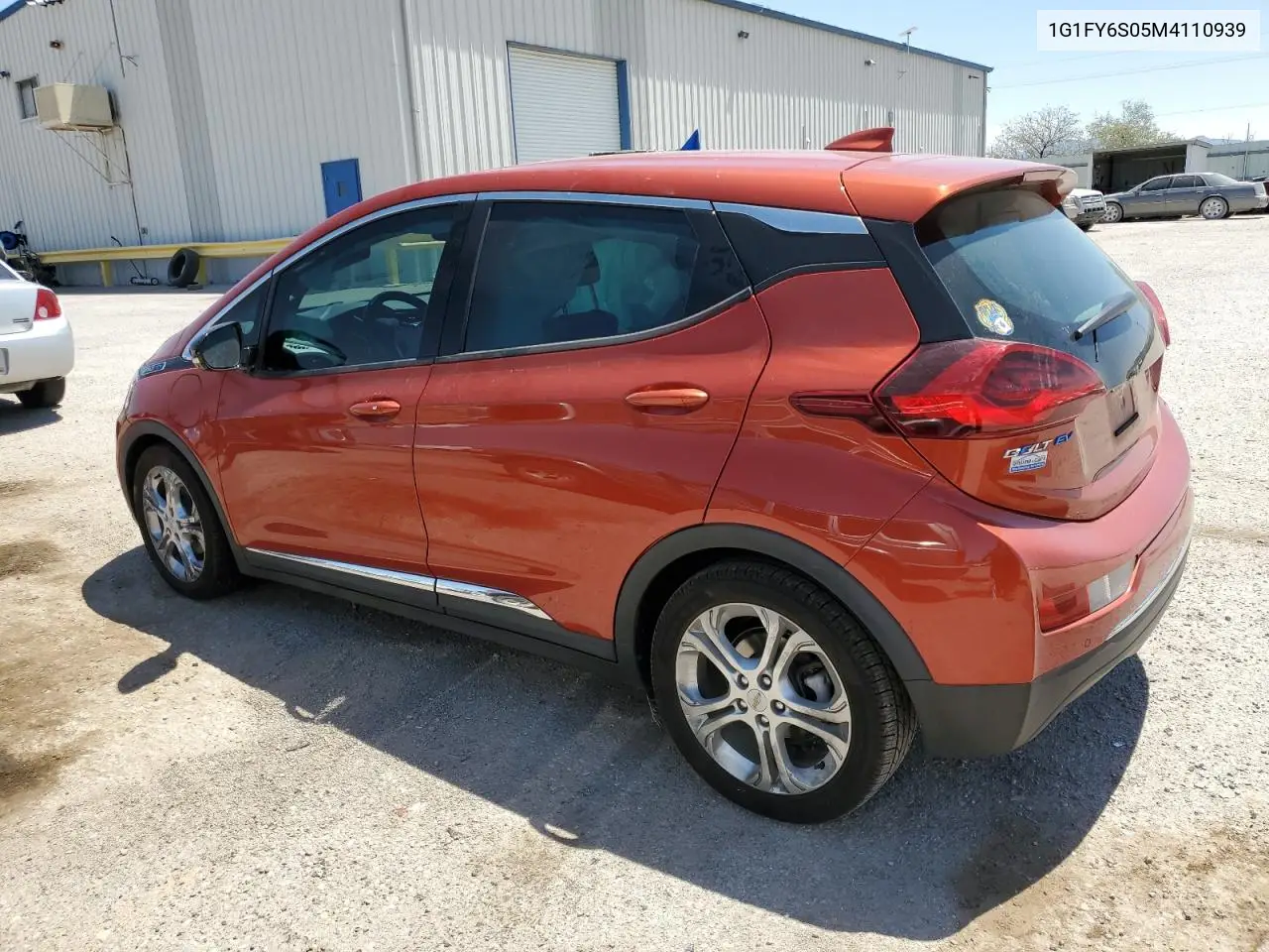 2021 Chevrolet Bolt Ev Lt VIN: 1G1FY6S05M4110939 Lot: 62913675