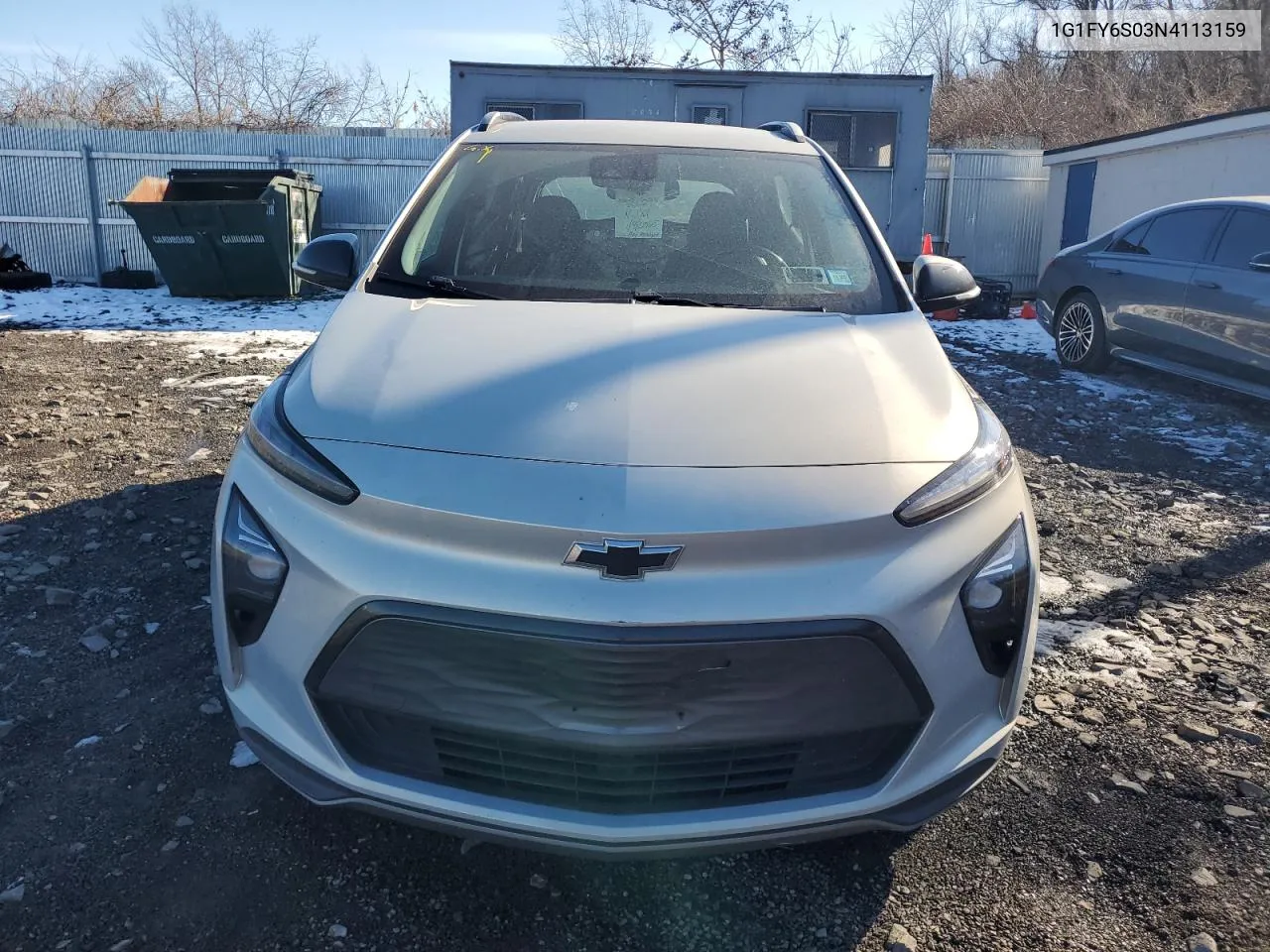 2022 Chevrolet Bolt Euv Lt VIN: 1G1FY6S03N4113159 Lot: 42368435