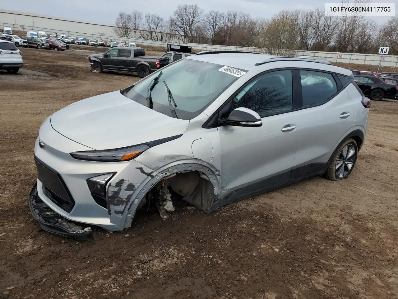 2022 Chevrolet Bolt Euv Lt VIN: 1G1FY6S06N4117755 Lot: 49666325