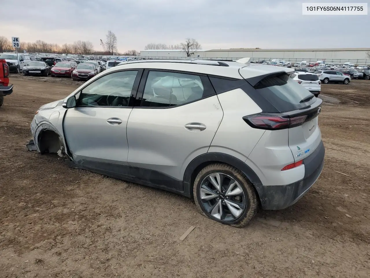 2022 Chevrolet Bolt Euv Lt VIN: 1G1FY6S06N4117755 Lot: 49666325