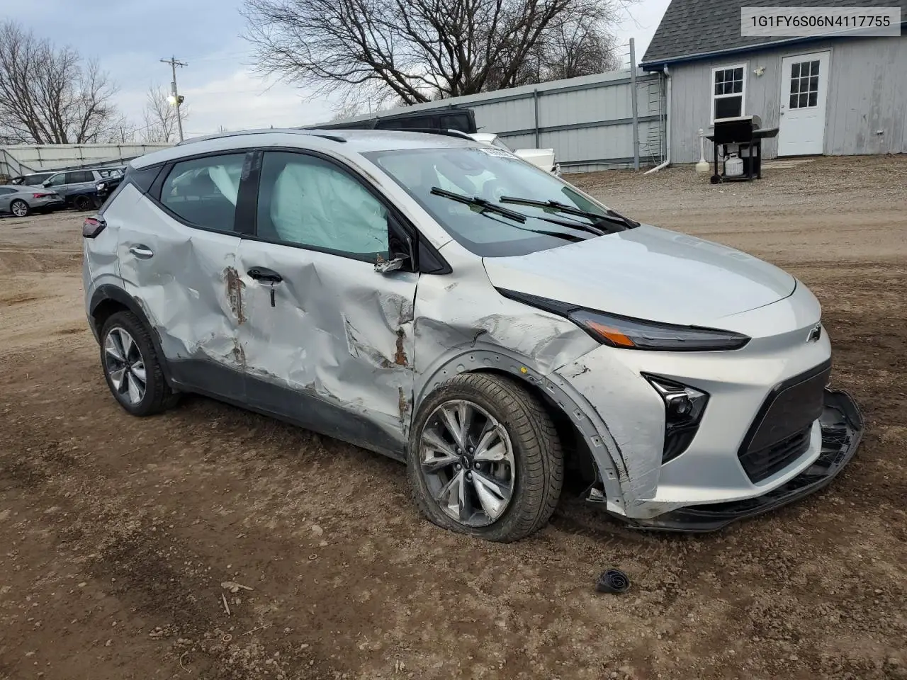 2022 Chevrolet Bolt Euv Lt VIN: 1G1FY6S06N4117755 Lot: 49666325