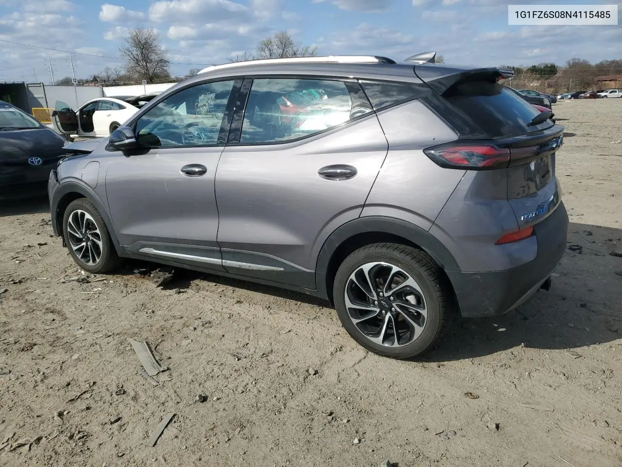 2022 Chevrolet Bolt Euv Premier VIN: 1G1FZ6S08N4115485 Lot: 50539195