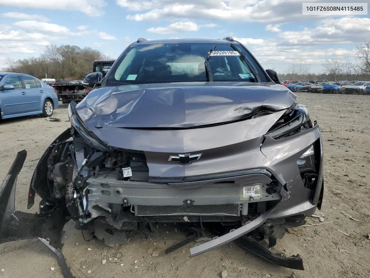 2022 Chevrolet Bolt Euv Premier VIN: 1G1FZ6S08N4115485 Lot: 50539195