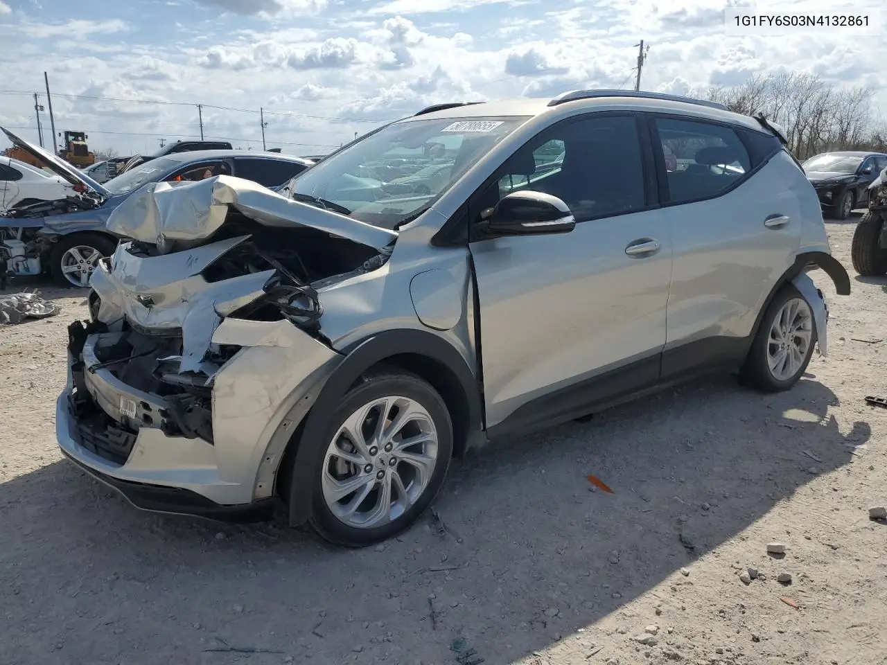 2022 Chevrolet Bolt Euv Lt VIN: 1G1FY6S03N4132861 Lot: 50788655