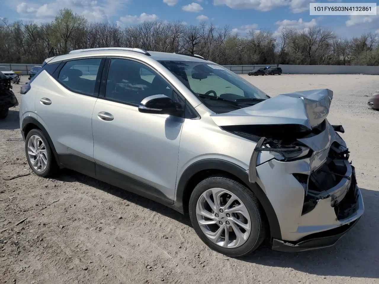 2022 Chevrolet Bolt Euv Lt VIN: 1G1FY6S03N4132861 Lot: 50788655