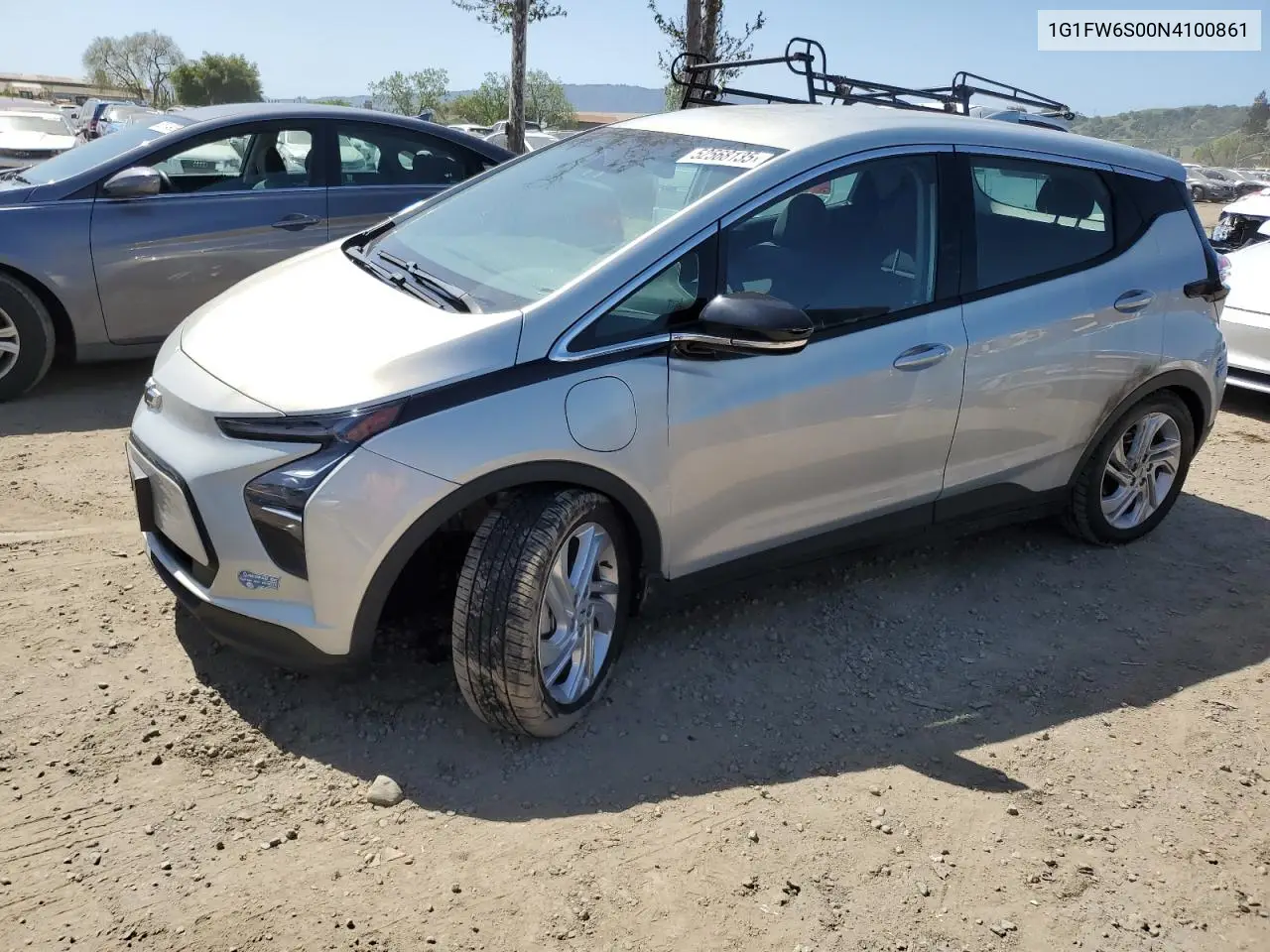 2022 Chevrolet Bolt Ev 1Lt VIN: 1G1FW6S00N4100861 Lot: 52568135