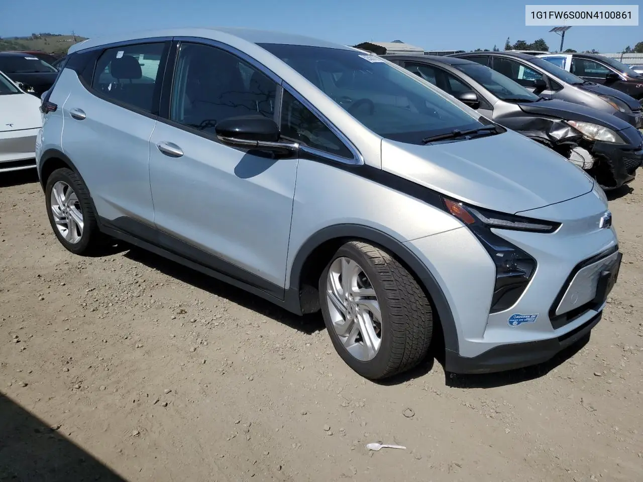 2022 Chevrolet Bolt Ev 1Lt VIN: 1G1FW6S00N4100861 Lot: 52568135