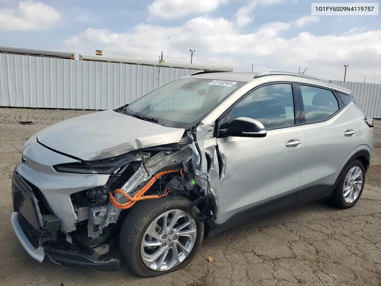 2022 Chevrolet Bolt Euv Lt VIN: 1G1FY6S09N4119757 Lot: 53742245