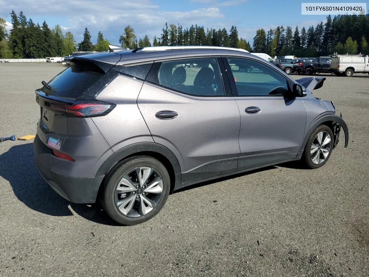 2022 Chevrolet Bolt Euv Lt VIN: 1G1FY6S01N4109420 Lot: 54257815