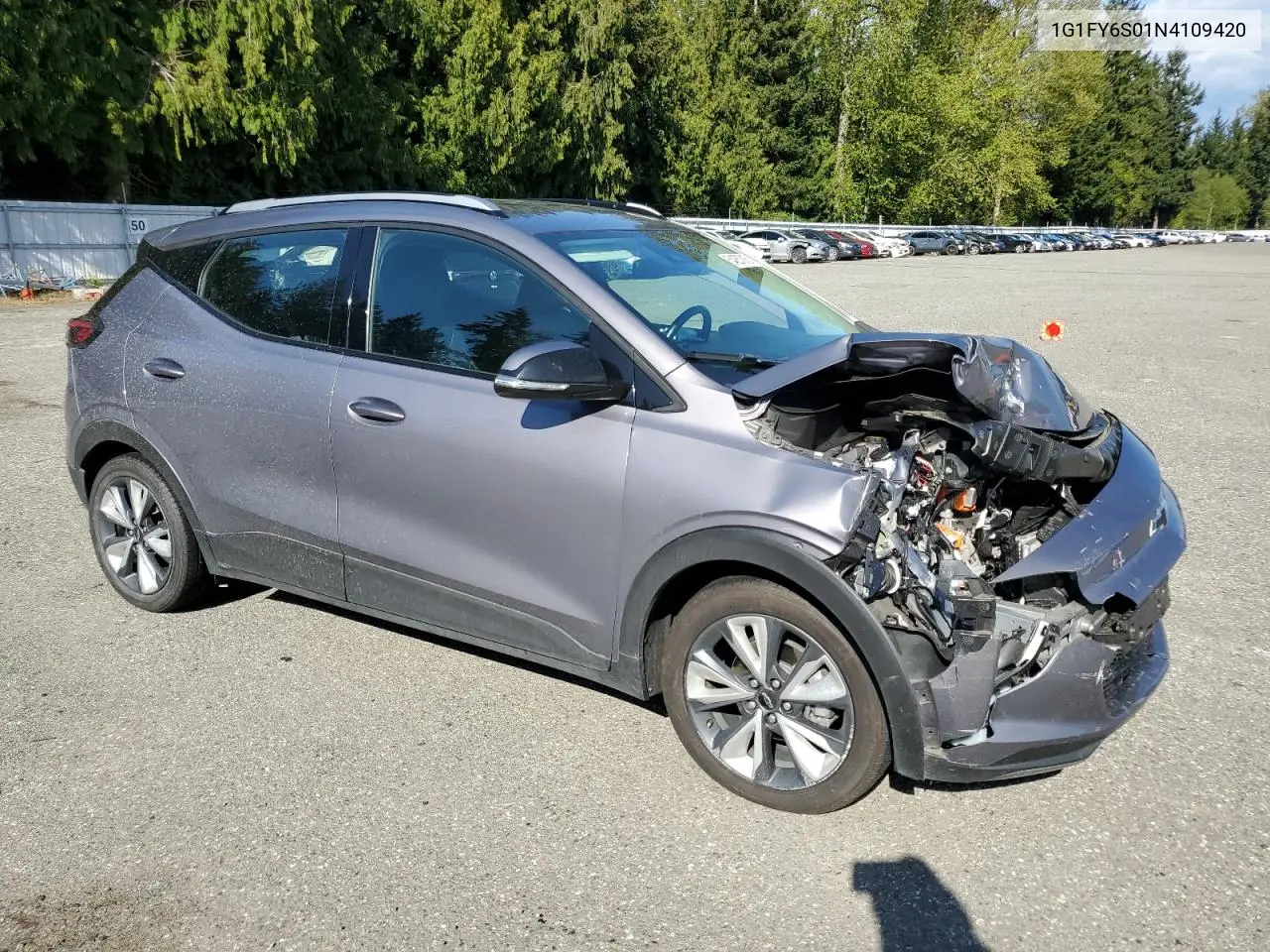 2022 Chevrolet Bolt Euv Lt VIN: 1G1FY6S01N4109420 Lot: 54257815