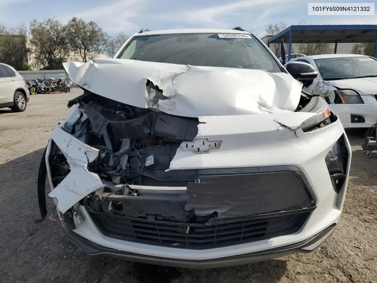 2022 Chevrolet Bolt Euv Lt VIN: 1G1FY6S09N4121332 Lot: 54595765