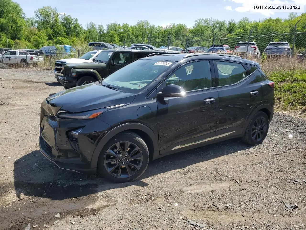 2022 Chevrolet Bolt Euv Premier VIN: 1G1FZ6S06N4130423 Lot: 55179235