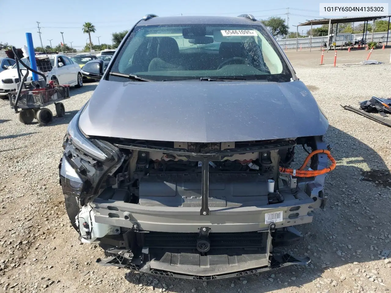 2022 Chevrolet Bolt Euv Lt VIN: 1G1FY6S04N4135302 Lot: 55461095