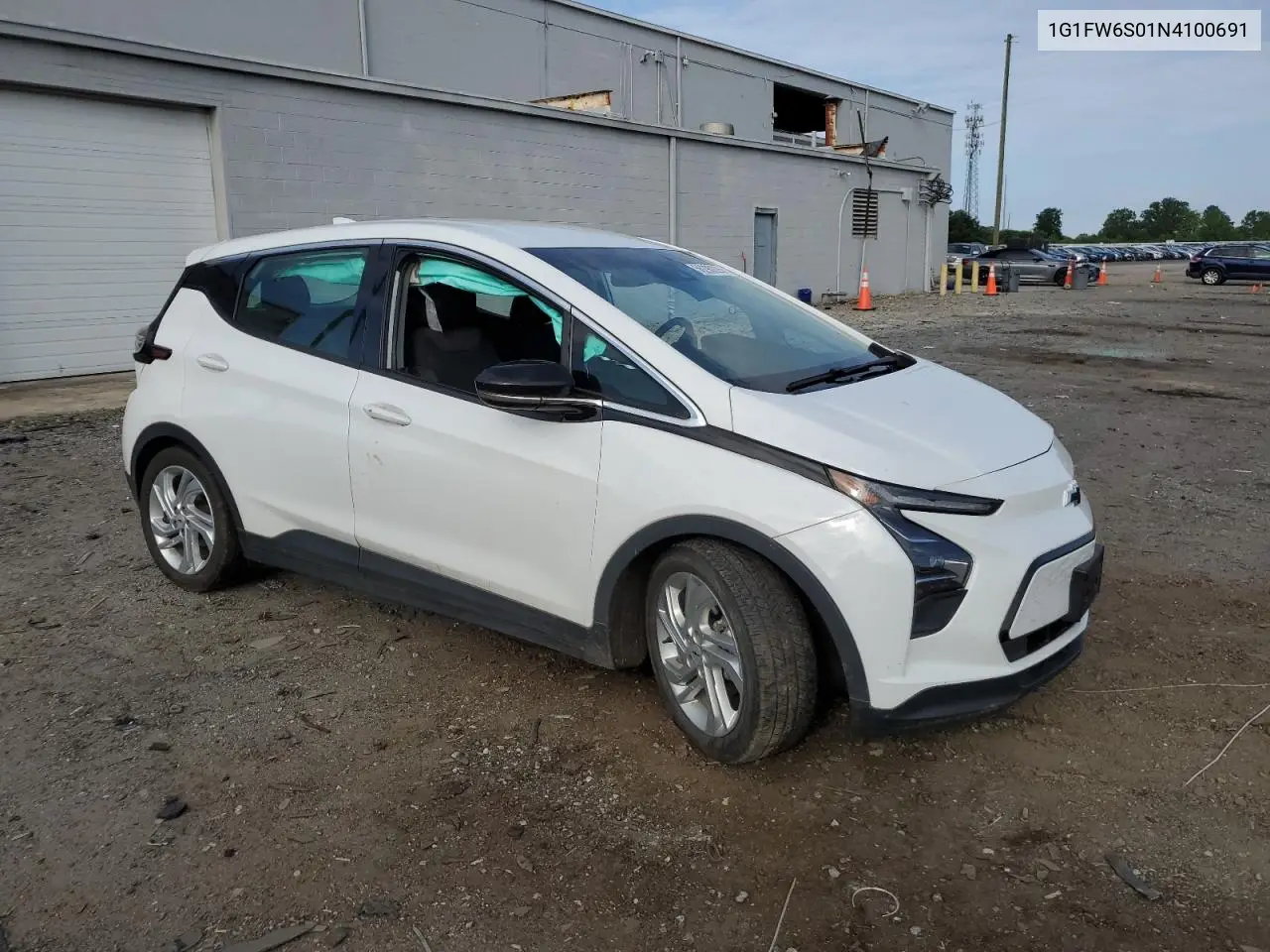 2022 Chevrolet Bolt Ev 1Lt VIN: 1G1FW6S01N4100691 Lot: 56290225