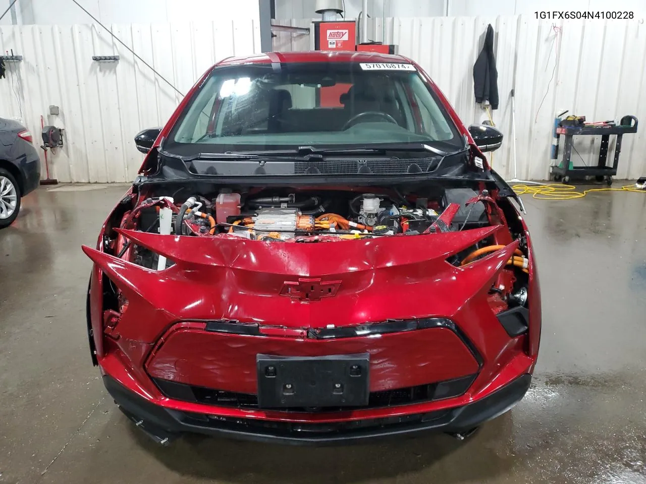2022 Chevrolet Bolt Ev 2Lt VIN: 1G1FX6S04N4100228 Lot: 57016874