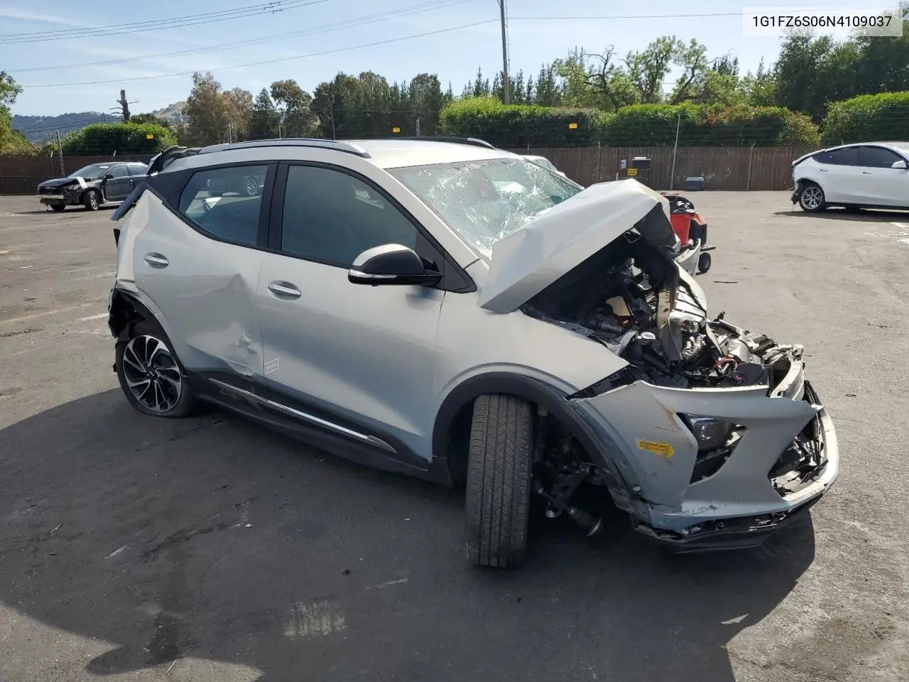 2022 Chevrolet Bolt Euv Premier VIN: 1G1FZ6S06N4109037 Lot: 57146095