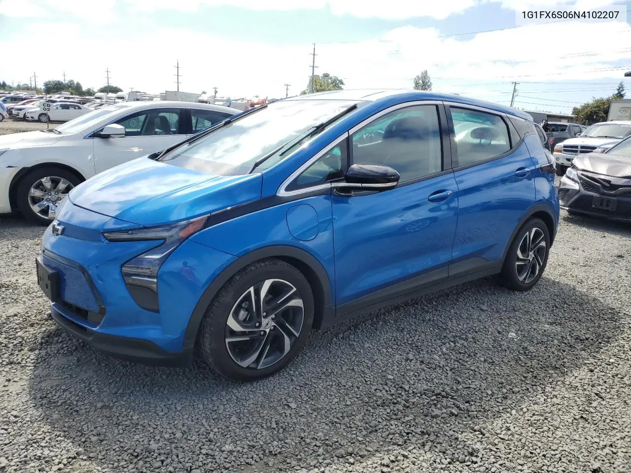2022 Chevrolet Bolt Ev 2Lt VIN: 1G1FX6S06N4102207 Lot: 58338095