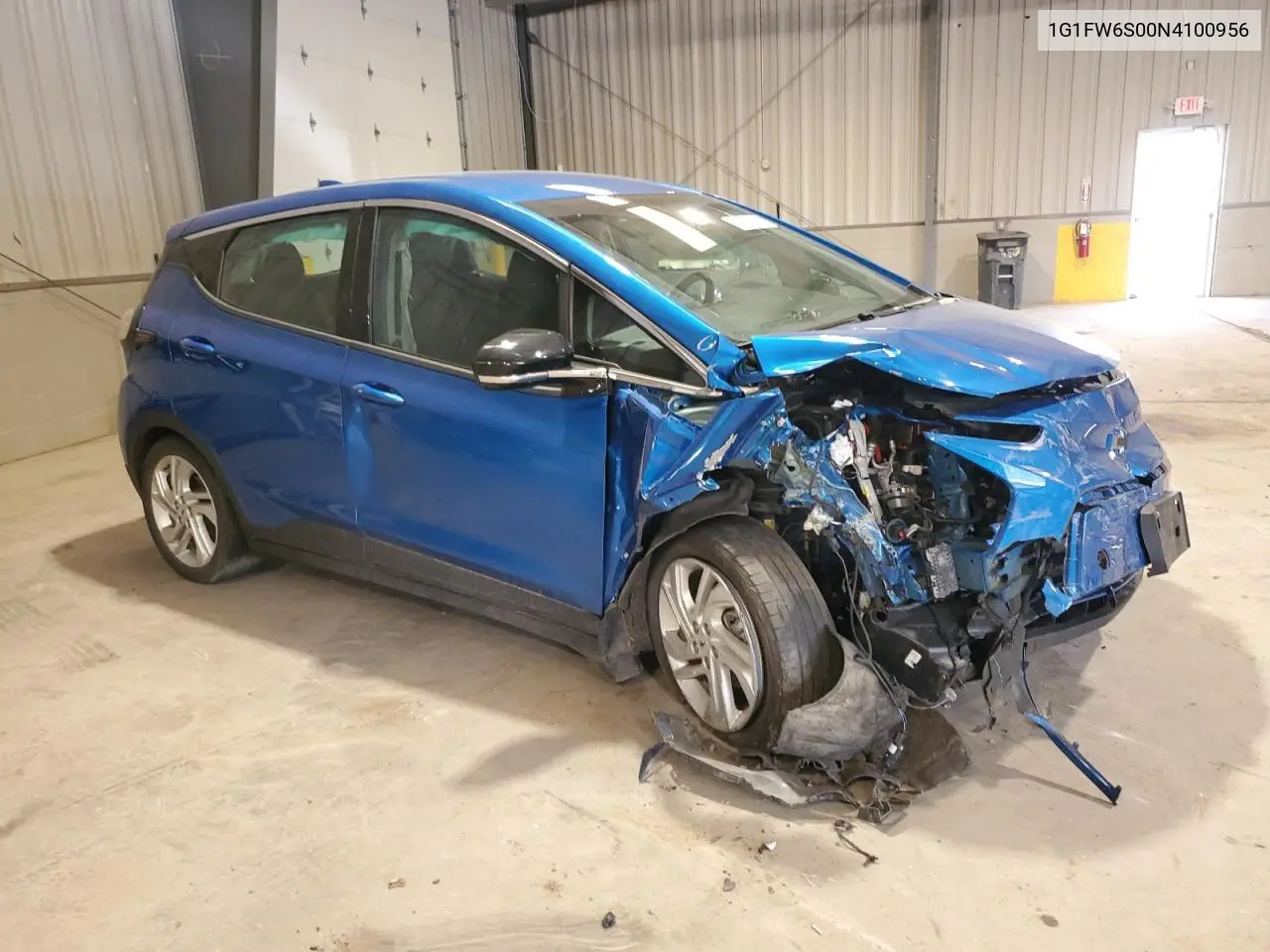 2022 Chevrolet Bolt Ev 1Lt VIN: 1G1FW6S00N4100956 Lot: 59753645