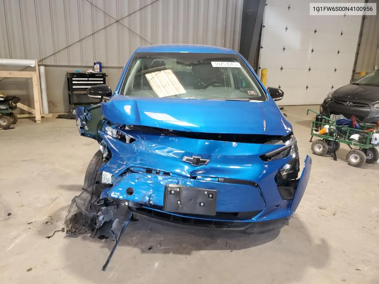 2022 Chevrolet Bolt Ev 1Lt VIN: 1G1FW6S00N4100956 Lot: 59753645
