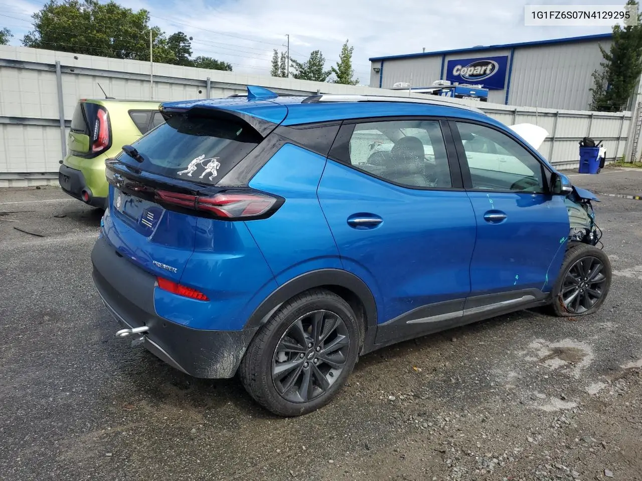 2022 Chevrolet Bolt Euv Premier VIN: 1G1FZ6S07N4129295 Lot: 59970165
