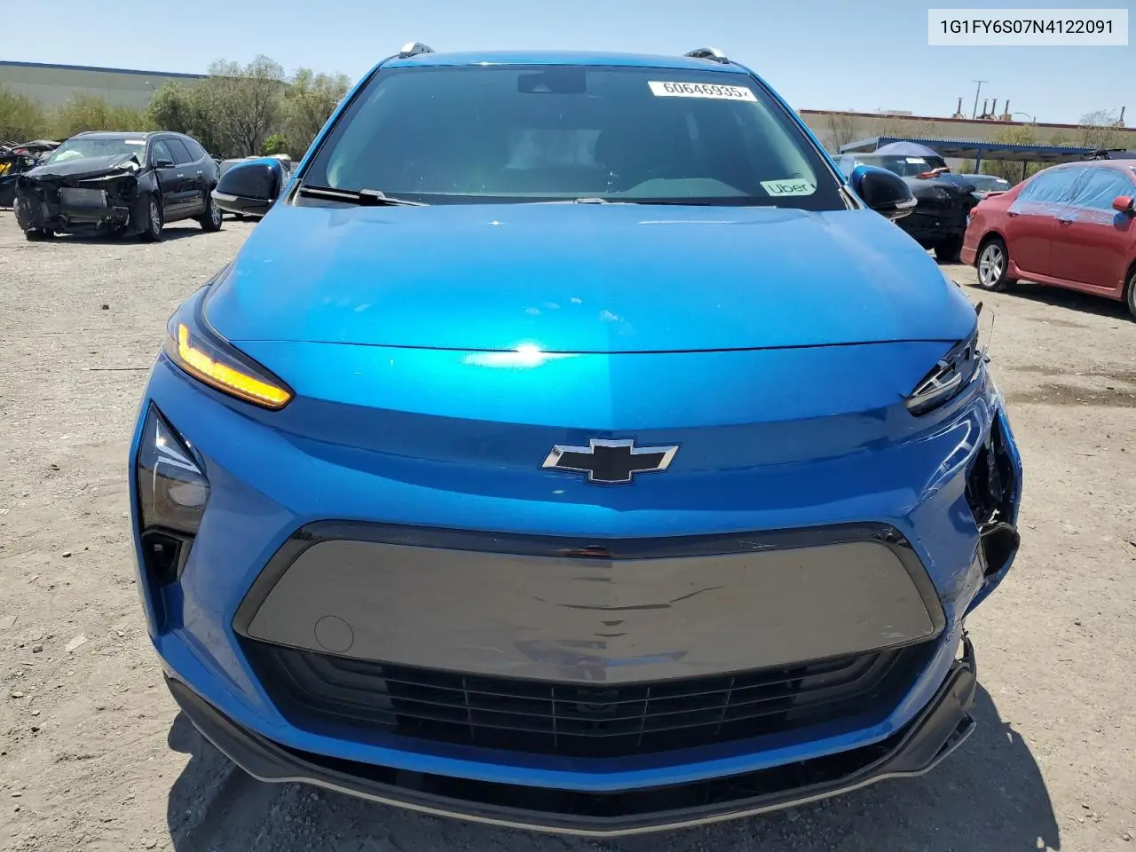 2022 Chevrolet Bolt Euv Lt VIN: 1G1FY6S07N4122091 Lot: 60646935