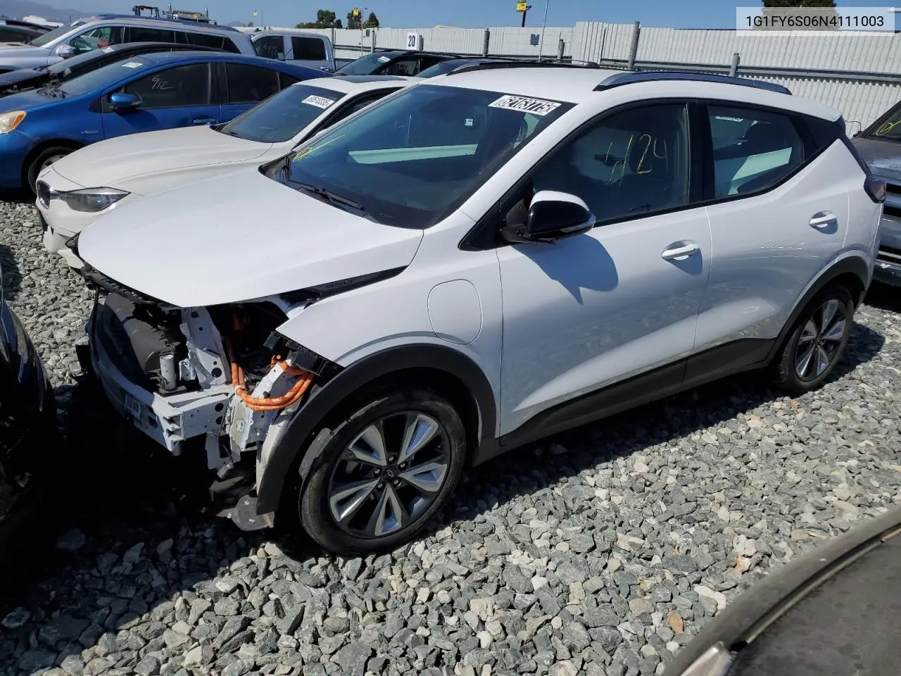2022 Chevrolet Bolt Euv Lt VIN: 1G1FY6S06N4111003 Lot: 62163775